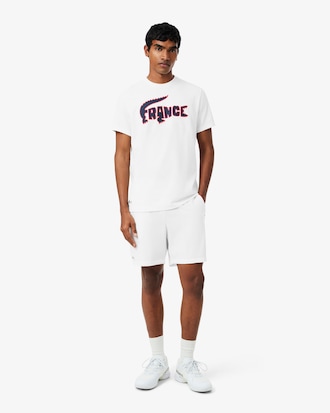 Pantal&oacute;n corto del equipo franc&eacute;s de tenis