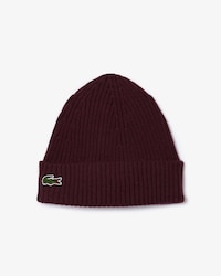 Gorro de canalé de lana cepillada