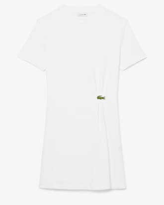 Vestido-camiseta drapeado