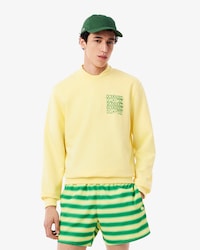 Sudadera de felpa con estampado gráfico