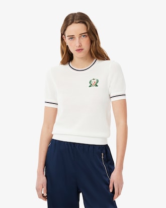 Jersey con escudo bordado de fabricación francesa