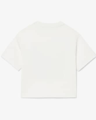 Camiseta de algodón estampada