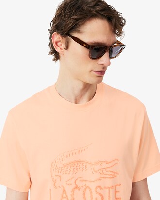 Camiseta de algod&oacute;n estampada