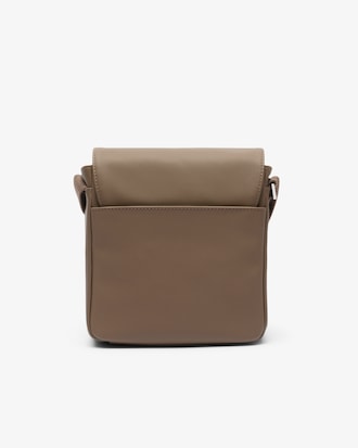 Bolso clásico para llevar al hombro con cierre de solapa para hombre
