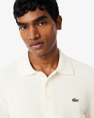 Jersey de cuello polo de fabricaci&oacute;n francesa Archive Re-edition