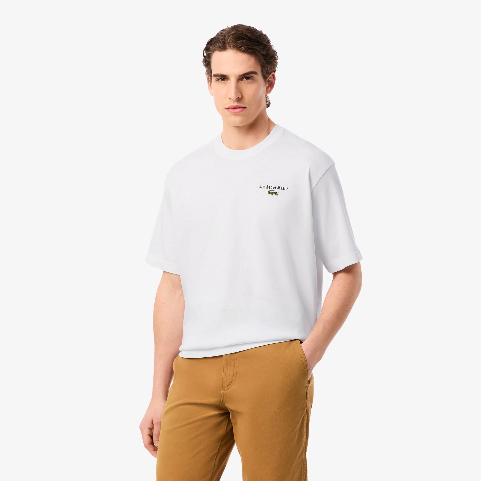 Regular Fit Remeras Lacoste Hombre Originales CAMISETA LACOSTE