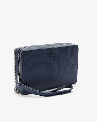 Bolso peque&ntilde;o con cremallera Chantaco de piel efecto piqu&eacute;