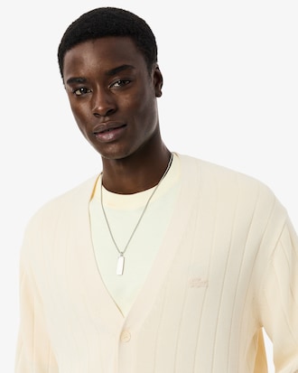 Chaqueta de canal&eacute; de mezcla de algod&oacute;n