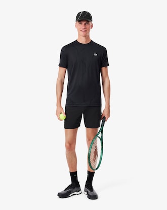 Camiseta de tenis con cocodrilo de jacquard Ultra Dry