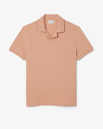 Polo de corte clásico Paris con cuello abierto