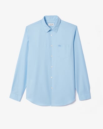Camisa de corte regular de algodón