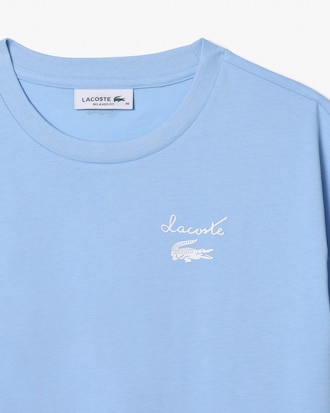 Camiseta de algodón con logotipo