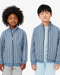 Sudadera de cuello alto con cremallera Paris con monograma