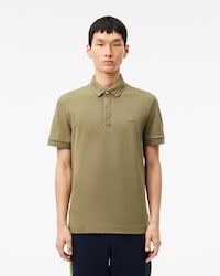 Polo de corte regular Paris de piqué elástico