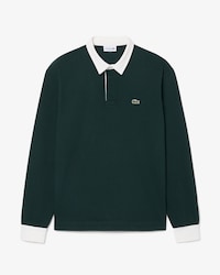 Polo de rugby de punto jersey de corte holgado