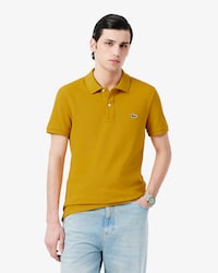Polo de piqu&eacute; de corte ajustado L.12.12