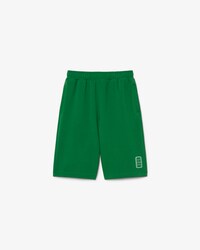 Pantal&oacute;n corto de piqu&eacute; de doble cara de corte holgado