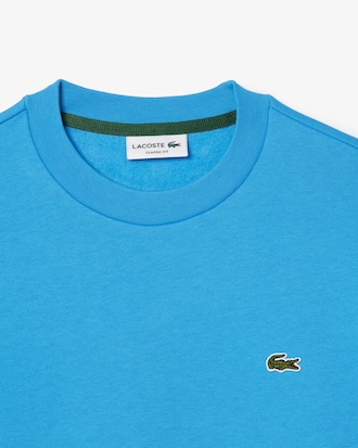 Sudadera de cuello redondo de felpa