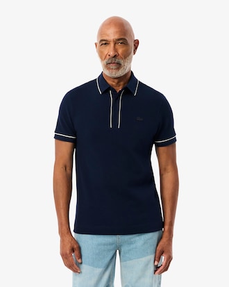 Polo de corte regular Paris de piqué elástico