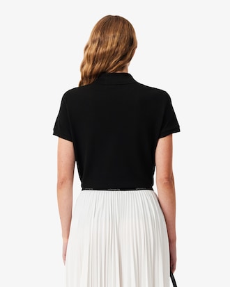 Polo de corte regular de petit piqu&eacute; suave