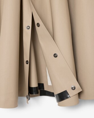 Falda impermeable Lacoste x Mackintosh