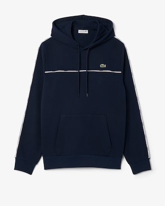 Sudadera de corte cl&aacute;sico de rayas con logotipo