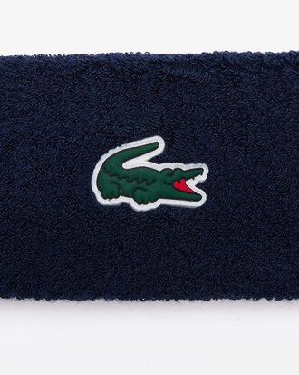 Diadema de tenis de punto jersey de rizo