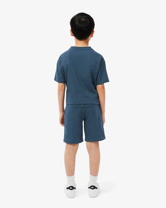 Pantalón corto de felpa estampado