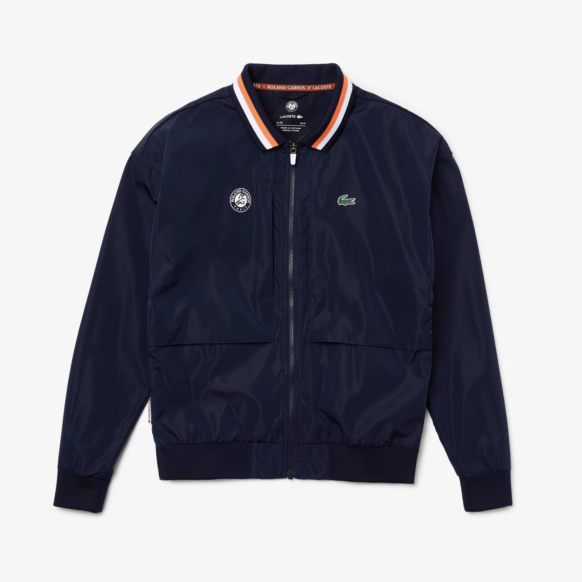 Chaquetas y abrigos Lacoste Hombre | Men's Lacoste SPORT Roland Garros  Zip-Up Jacket Burdeos / Azul Marino « Portelamor