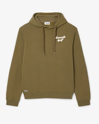 Sudadera con capucha de golf de felpa estampada