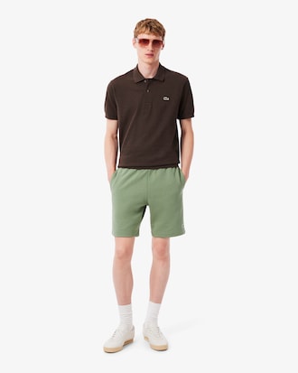 Pantalones cortos de polar de corte regular