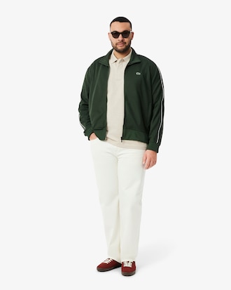 Polo jaspeado de corte cl&aacute;sico L.12.12