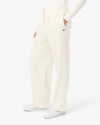 Pantal&oacute;n de pinzas de franela oversized