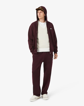 Pantal&oacute;n de ch&aacute;ndal de felpa de corte holgado