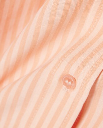 Camisa oversized de mezcla de lino