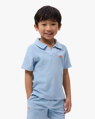 Polo de tejido de rizo
