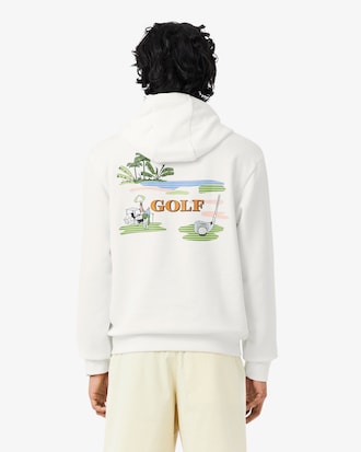 Sudadera con capucha de golf con estampado