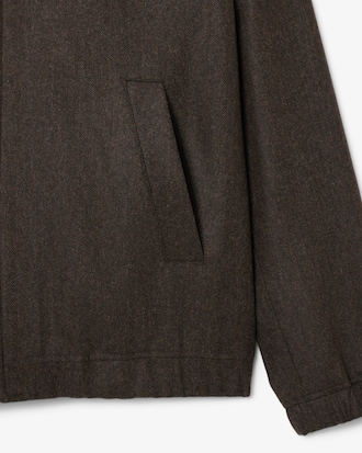 Chaqueta Harrington de lana