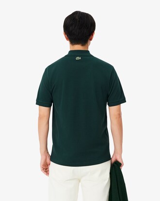 Polo de petit piqu&eacute; de corte cl&aacute;sico con insignia