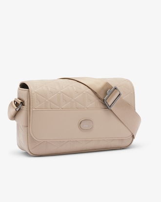 Bolso con solapa Nomogramme de piel