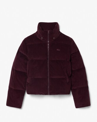 Relaxed Fit Corduroy Down Jacket