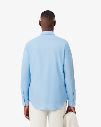 Camisa de corte regular de algodón