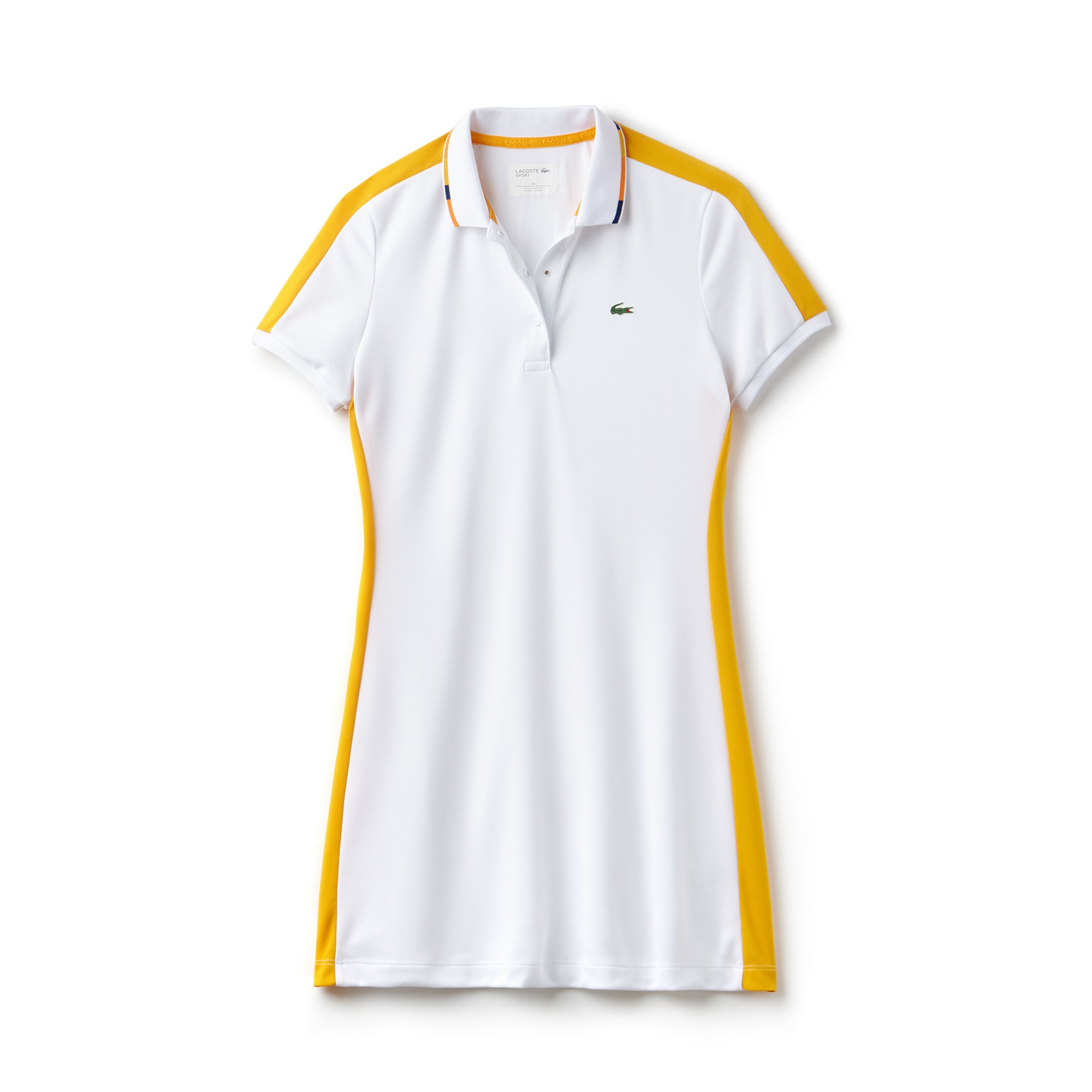 Vestido Polo En Piqué Técnico Tenis Lacoste Sport