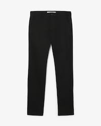 Pantal&oacute;n chino de corte ajustado de sarga el&aacute;stica