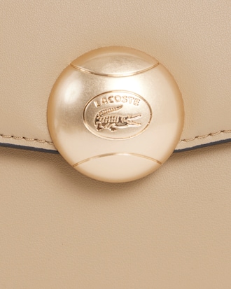 Bolso con solapa de piel Tennis Bliss