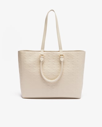 Bolso tote Maheki de piel estampada en relieve