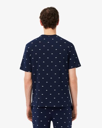 Parte de arriba de pijama con estampado de cocodrilo