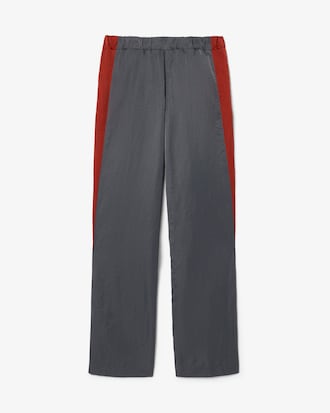 Pantal&oacute;n de ch&aacute;ndal de rayas de corte holgado Runway