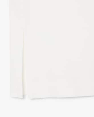 Vestido camisero oversized de algod&oacute;n