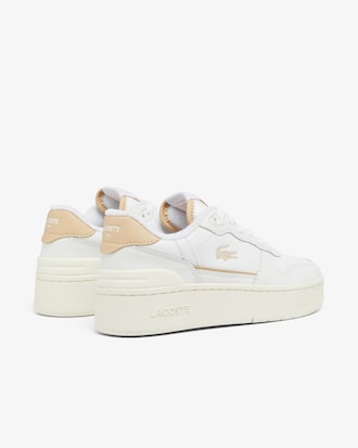 Zapatillas de mujer T-Clip Platform de piel